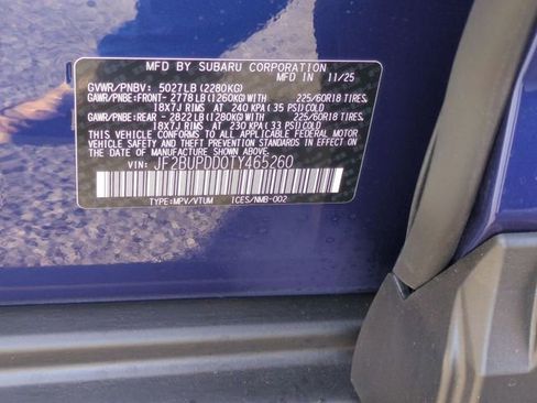 New 2026 Subaru Outback Limited image 42