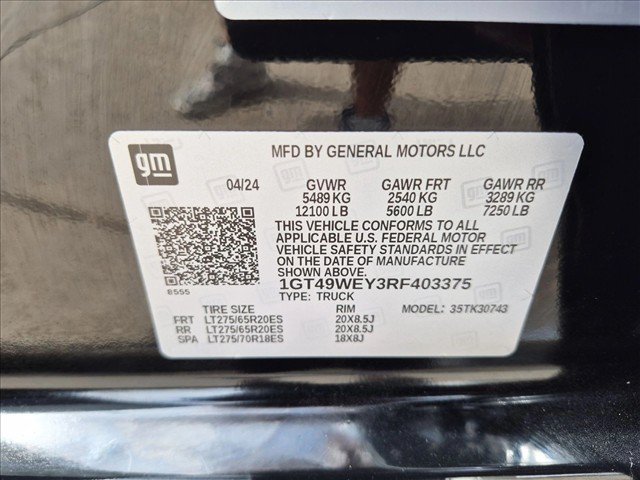 Certified 2024 GMC Sierra 3500 Denali AWD/4WD image 24