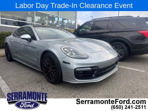 Used 2019 Porsche Panamera 4 AWD/4WD image 1