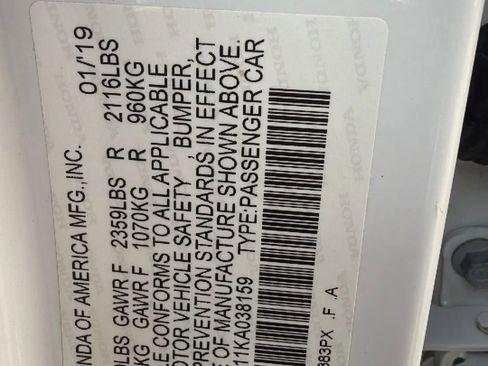 Used 2019 Honda Accord LX image 30