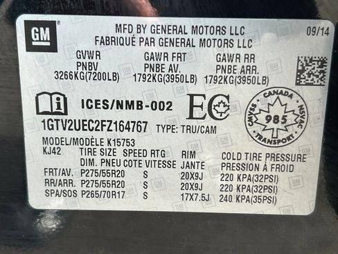 Used 2015 GMC Sierra 1500 SLE image 34