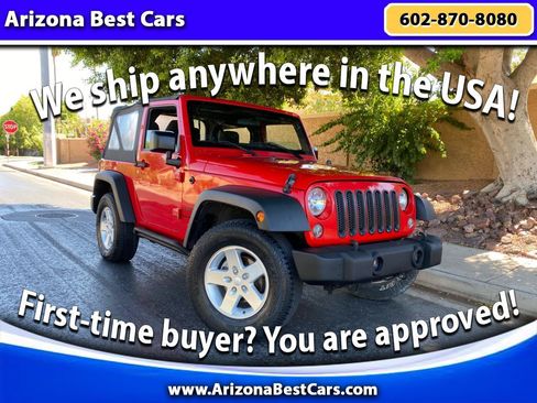Used 2016 Jeep Wrangler Sport w/ Connectivity Group AWD/4WD image 1