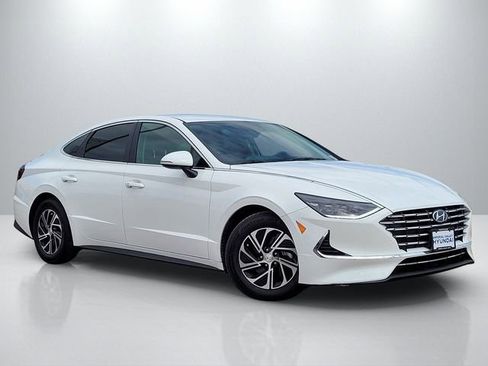 Used 2023 Hyundai Sonata Blue w/ Cargo Package FWD image 1