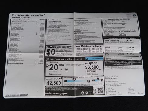 Used 2016 BMW X5 xDrive35i image 28