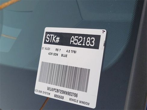 Used 2021 Audi RS 7 4.0T w/ Carbon Optic Package image 30