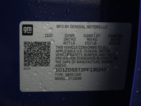 Used 2023 Chevrolet Malibu LT w/ LPO, Floor Liner Package image 35