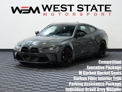 Used 2021 BMW M4 Competition w/ Executive Package RWD image 1