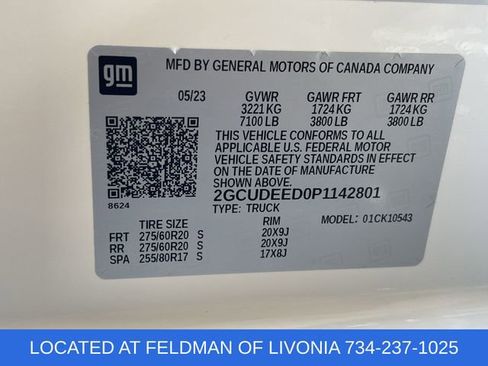 Certified 2023 Chevrolet Silverado 1500 RST AWD/4WD image 34