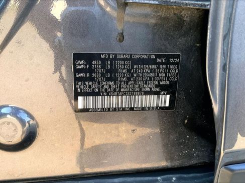 Used 2025 Subaru Outback Premium AWD/4WD image 37