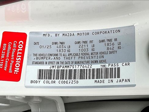 Used 2025 MAZDA MAZDA3 2.5 S Hatchback w/ Premium Pkg FWD image 18