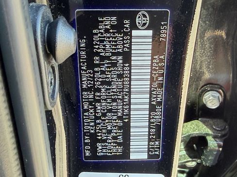 Used 2024 Toyota Camry XSE FWD image 28