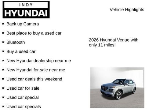 New 2026 Hyundai Venue SEL FWD image 7