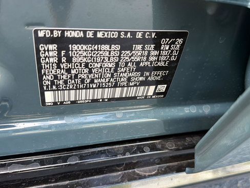 New 2027 Honda HR-V EX-L image 35