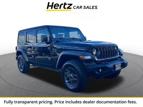 Used 2025 Jeep Wrangler Unlimited Sport AWD/4WD image 1