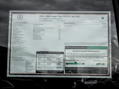 Used 2026 Mercedes-Benz Sprinter 2500 image 21