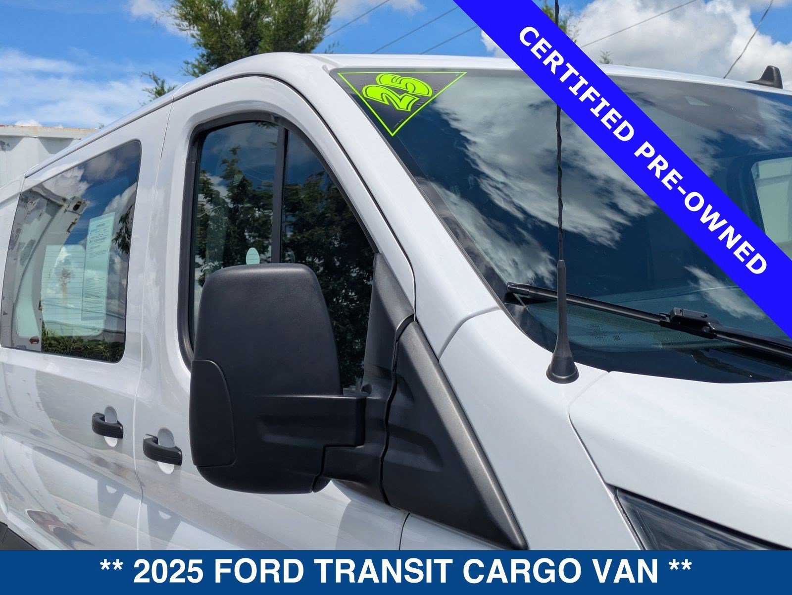 Certified 2025 Ford Transit 250 Low Roof w/ Exterior Upgrade Package RWD image 11