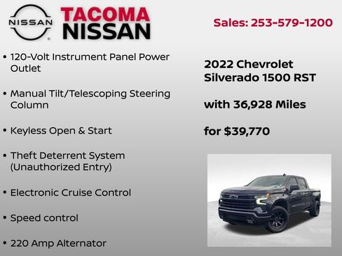 Used 2022 Chevrolet Silverado 1500 RST image 25