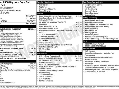 New 2027 RAM 2500 Big Horn AWD/4WD image 2