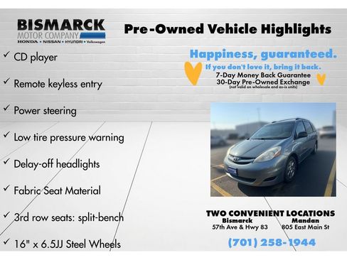 Used 2008 Toyota Sienna CE FWD image 8