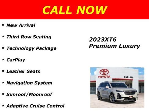 Used 2023 Cadillac XT6 Premium Luxury w/ Technology Package image 38