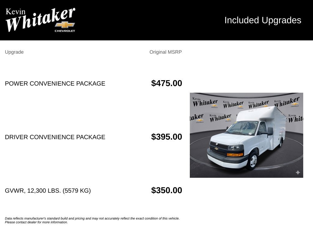 Used 2022 Chevrolet Express 3500 w/ Power Convenience Package RWD image 32