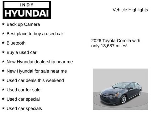 Used 2026 Toyota Corolla LE FWD image 7