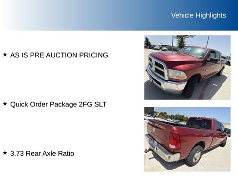 Used 2011 RAM 2500 SLT RWD image 5