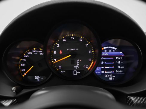 Certified 2023 Porsche 718 Cayman GT4 RS w/ Weissach Package RWD image 58