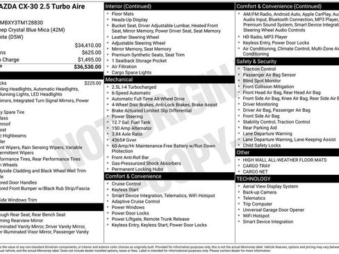 New 2026 MAZDA CX-30 Aire Edition image 4