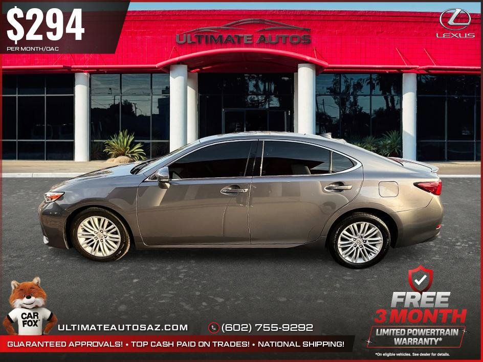 Used 2016 Lexus ES 350 w/ Premium Package w/Wood Trim FWD image 7