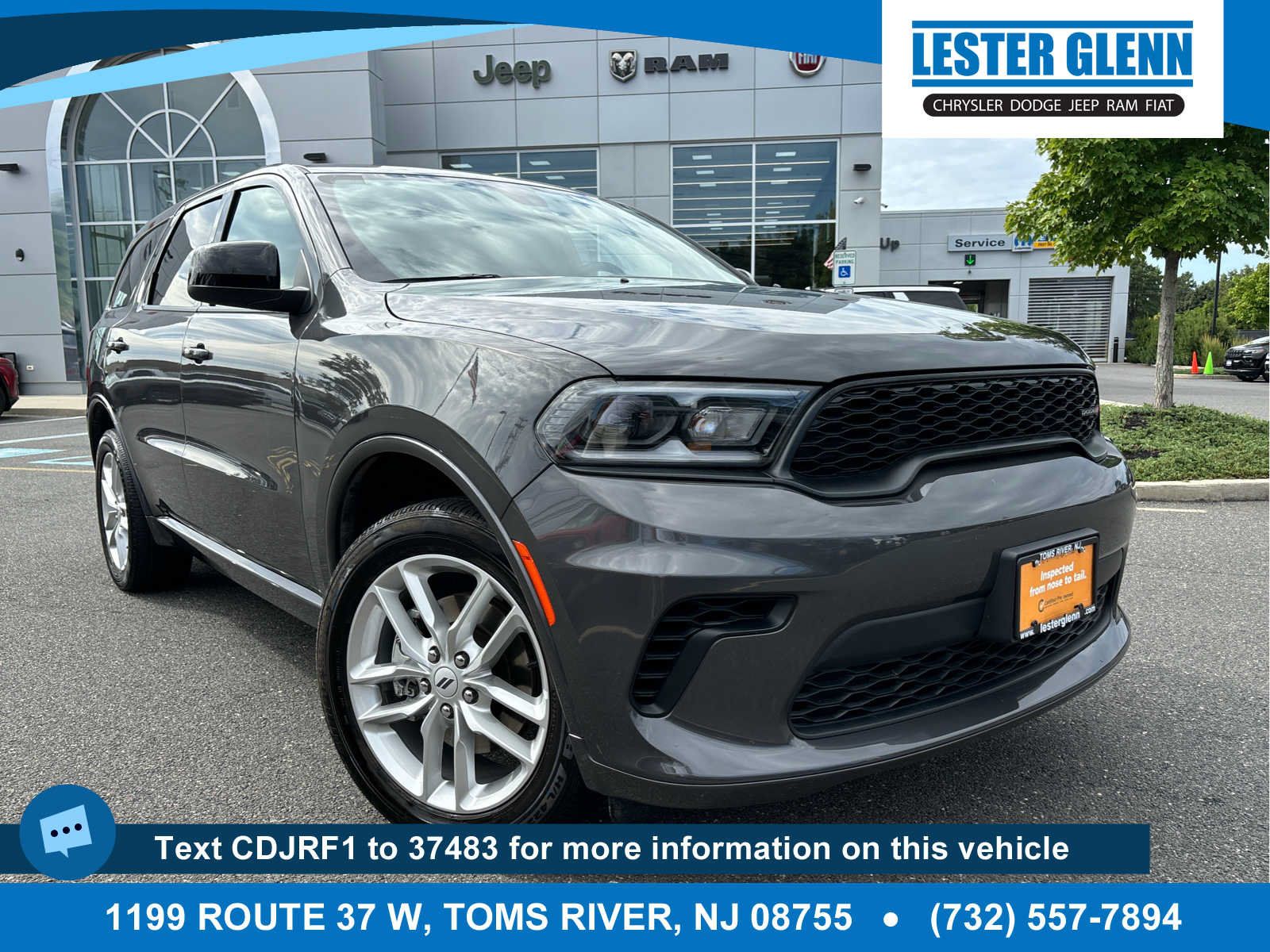 Certified 2026 Dodge Durango GT AWD/4WD image 1