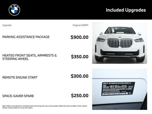 Certified 2024 BMW X5 xDrive40i w/ Parking Assistance Package AWD/4WD image 4