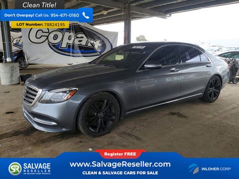 Used 2018 Mercedes-Benz S 450 Sedan image 1