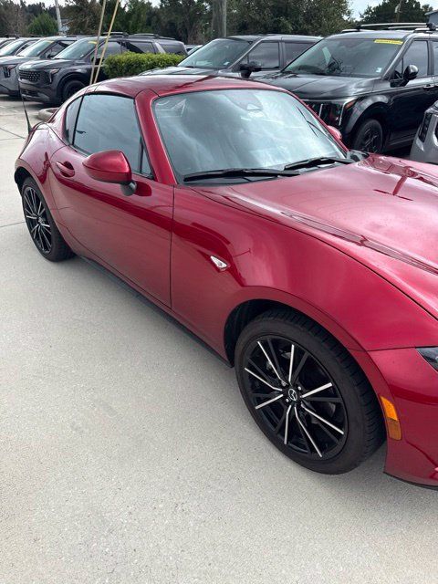 Used 2024 MAZDA MX-5 Miata RF Grand Touring w/ Weather Package RWD image 2