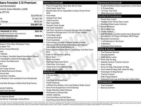 Used 2014 Subaru Forester 2.5i Premium w/ Popular Package #1 image 37