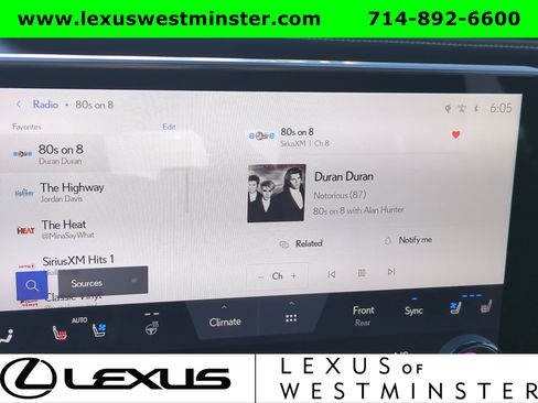 Certified 2025 Lexus RX 350 Premium w/ Convenience Package FWD image 21