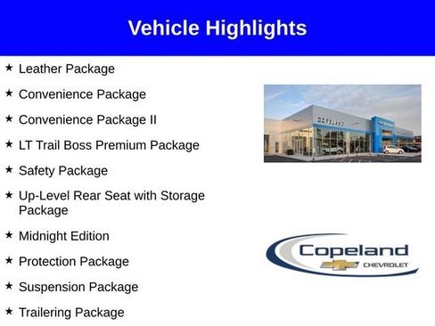 New 2026 Chevrolet Silverado 1500 LT Trail Boss w/ LT Trail Boss Premium Package AWD/4WD image 3