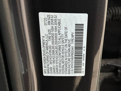 Certified 2023 Honda Pilot Elite image 37