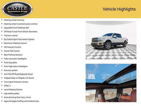 Used 2018 Ford F150 King Ranch w/ Equipment Group 601A Luxury image 10