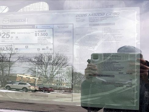 New 2026 MAZDA CX-90 3.3 Turbo w/ Premium Sport Pkg image 14