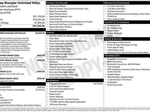 Used 2020 Jeep Wrangler Unlimited Sport AWD/4WD image 10