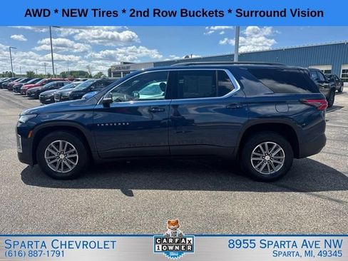 Used 2023 Chevrolet Traverse LT w/ Rear Camera Mirror Package AWD/4WD image 6