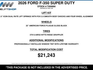 Used 2026 Ford F350 Lariat w/ Lariat Premium Package video 2