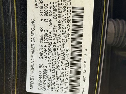 Used 2020 Honda Accord Sport image 30