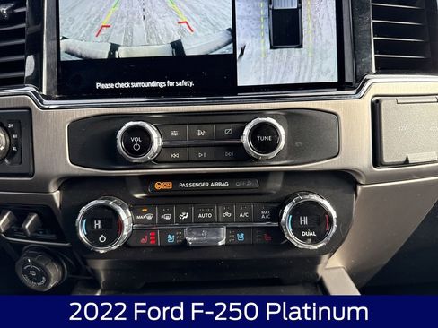 Used 2022 Ford F250 Platinum w/ Snow Plow Prep Package image 22
