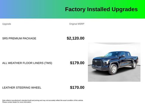 Used 2023 Toyota Tundra SR5 w/ SR5 Premium Package AWD/4WD image 4