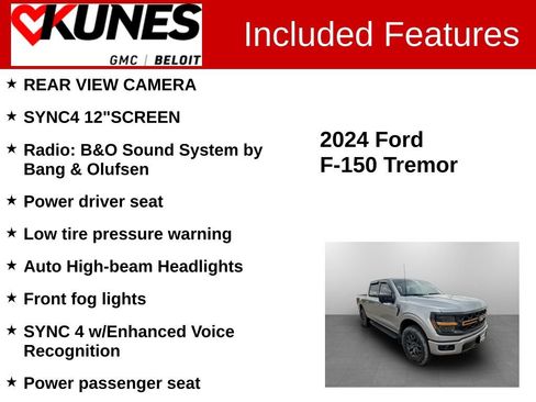 Used 2024 Ford F150 Tremor w/ Mobile Office Package AWD/4WD image 3