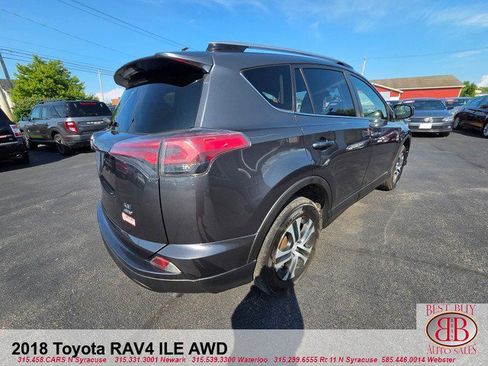 Used 2018 Toyota RAV4 LE w/ All Weather Liner Package AWD/4WD image 7