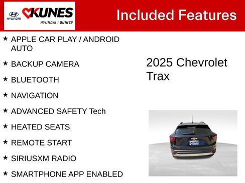 Used 2025 Chevrolet Trax LT w/ LT Convenience Package FWD image 2