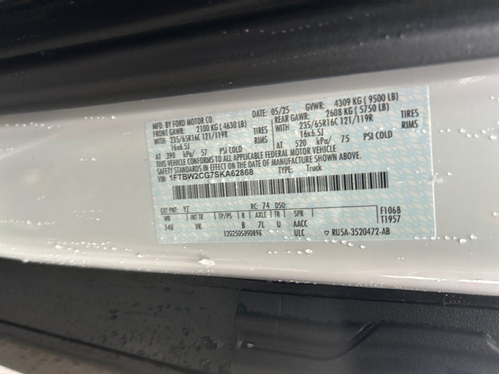 Used 2025 Ford Transit 350 148 Medium Roof AWD w/ Load Area Protection Package image 13
